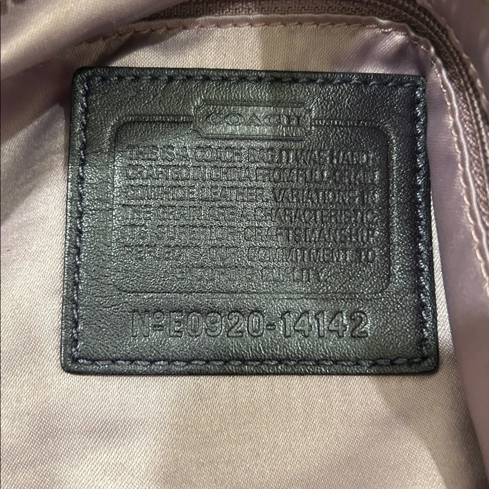 Coach Brooke Hobo Shoulder Bag in Eggplant